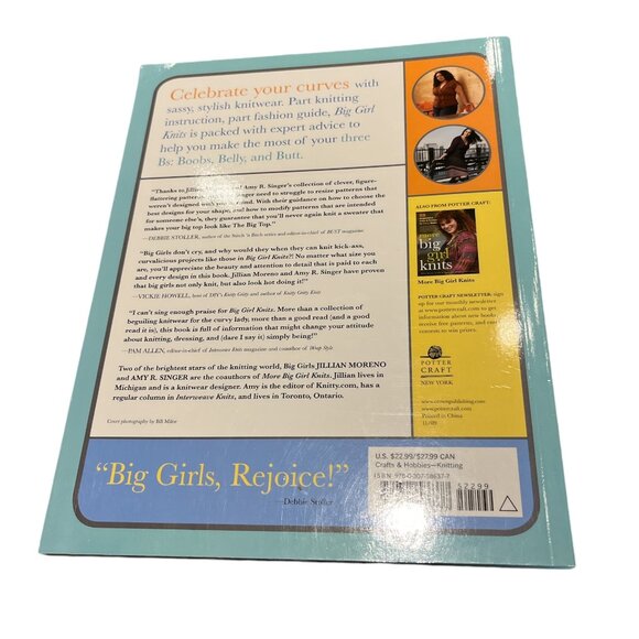 BOOK Big Girl Knits 25 Big Bold Projects by Jillian Moreno & Amy Singer - Picture 3 of 7